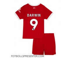 Liverpool Darwin Nunez #9 Hemmatröja Barn 2023-24 Kortärmad (+ korta byxor)